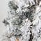 3ft. Pre-Lit Flocked Alaskan Pine Artificial Christmas Tree, Clear Dura-Lit® Lights